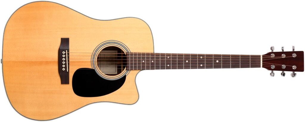 Virtual acoustic guitar