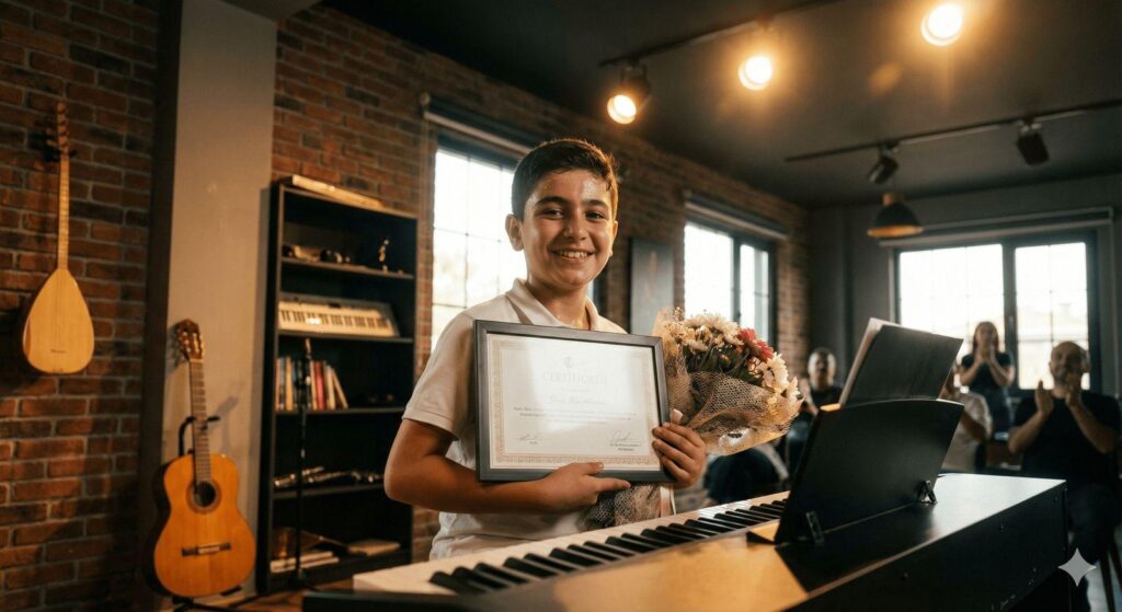 Keyboard Certification at SoulFul Musik Academy