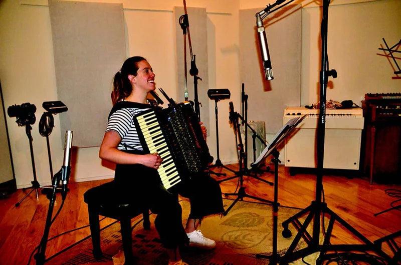 Accordion recording studio