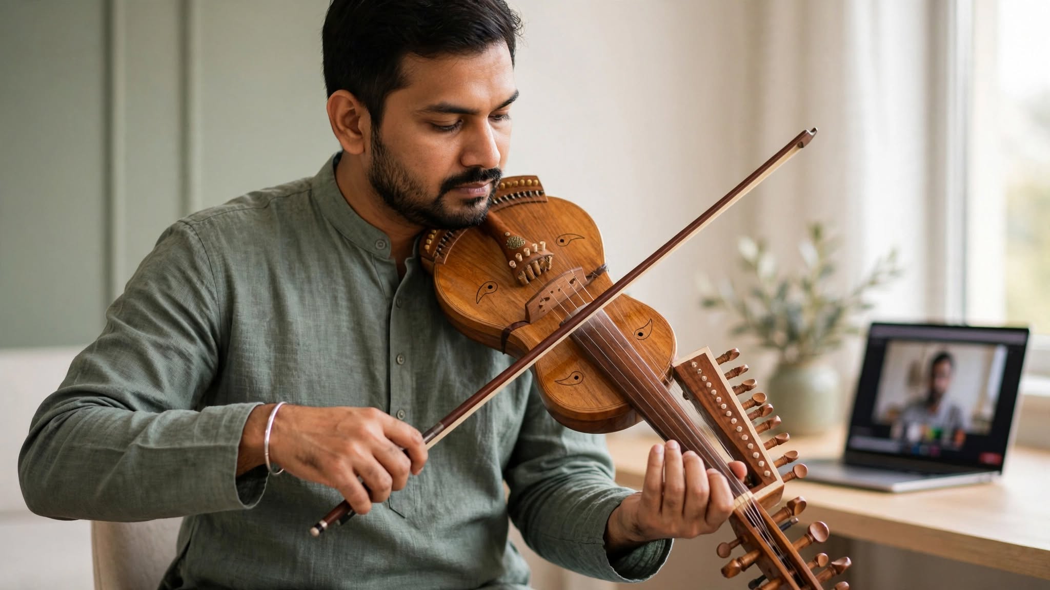Online Belabahar learning and music education