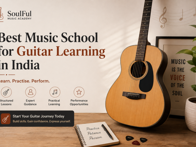 Best Music School for Guitar Learning in India