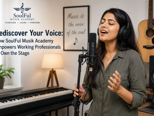 Sing With Confidence: Vocal Training For Working Professionals