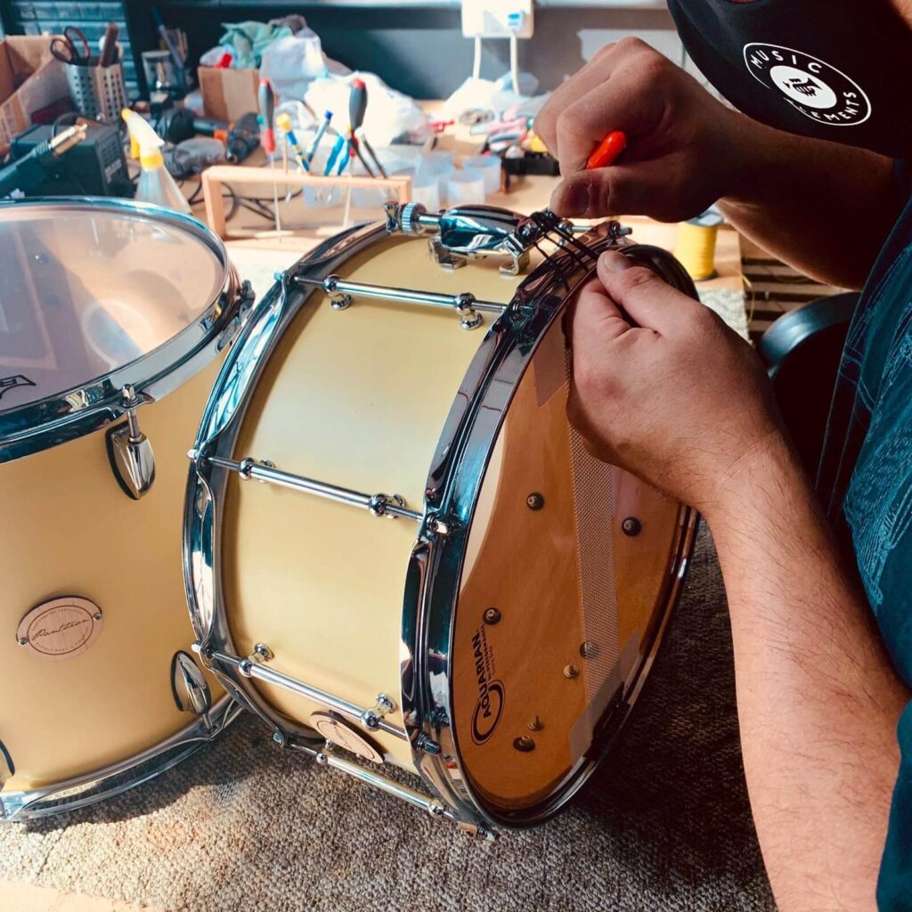 Drum repair maintenance