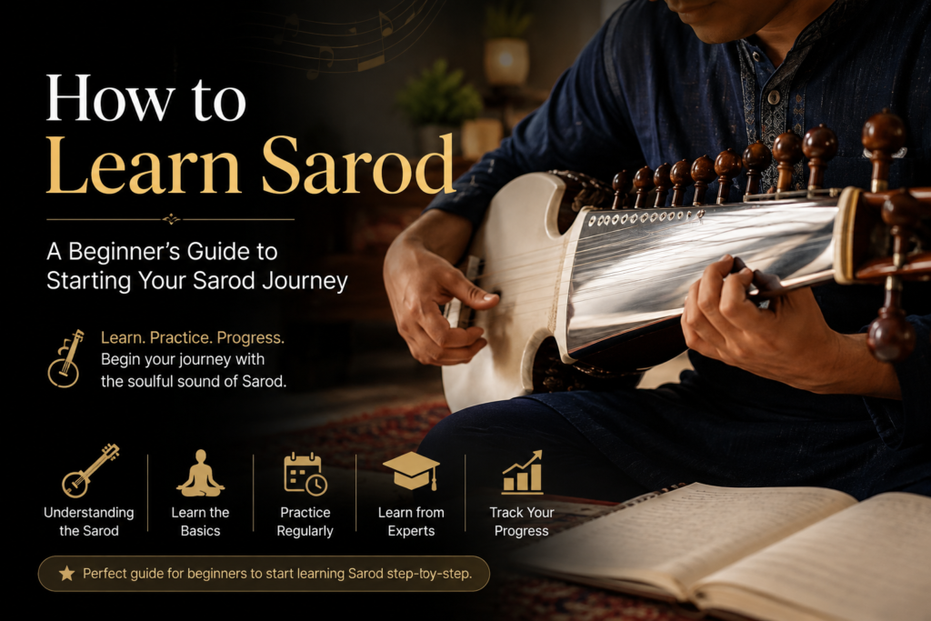 How to learn Sarod for beginners