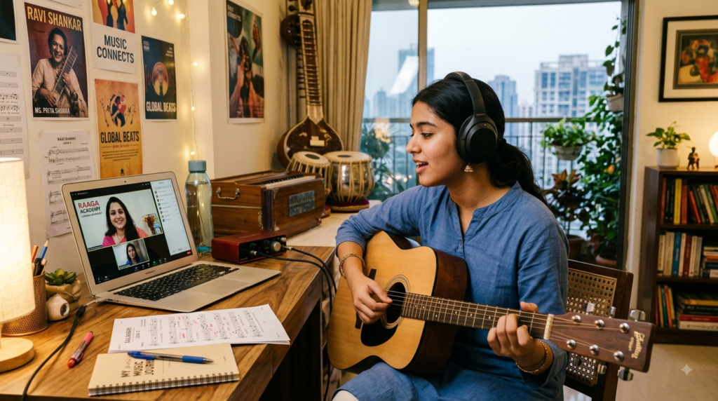 Learn music online with SoulFul Musik Academy