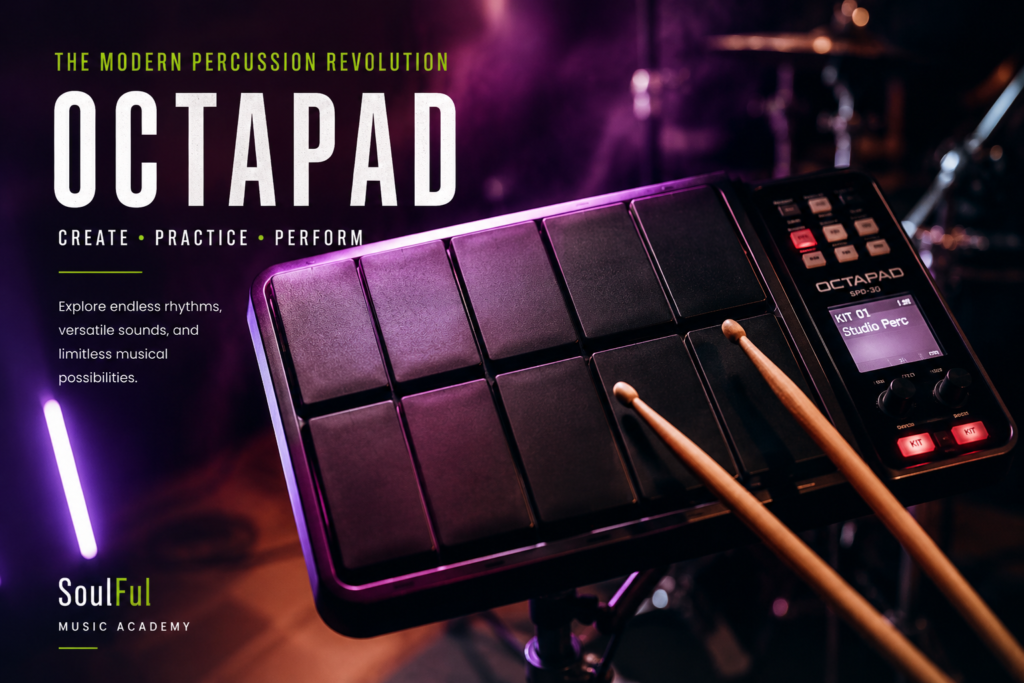 Octapad modern percussion revolution