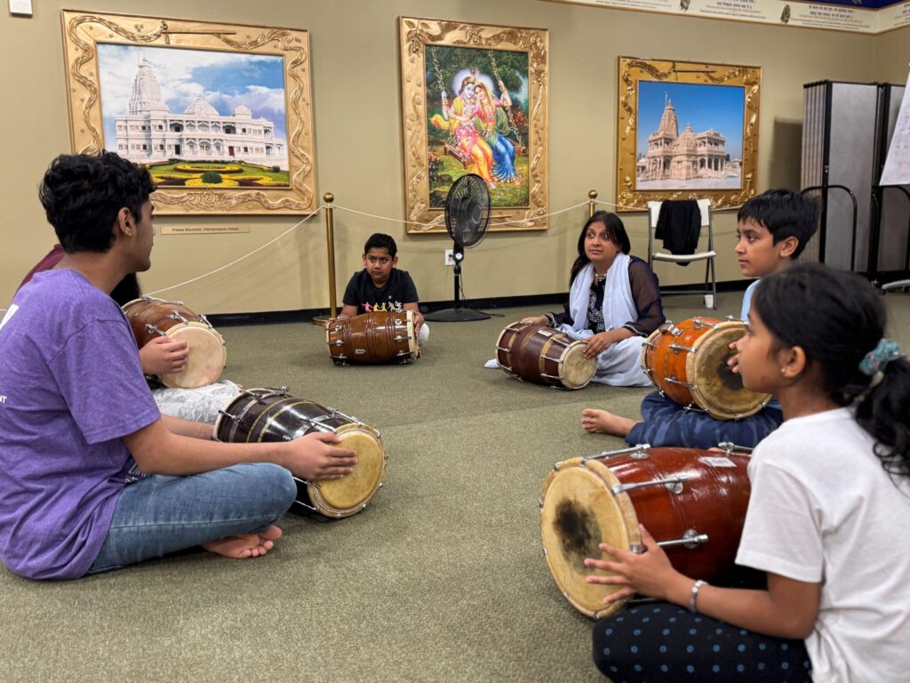 Dholak practice jam room