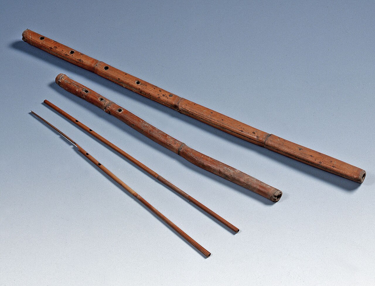 Ancient reed flute from the Museo Egizio collection