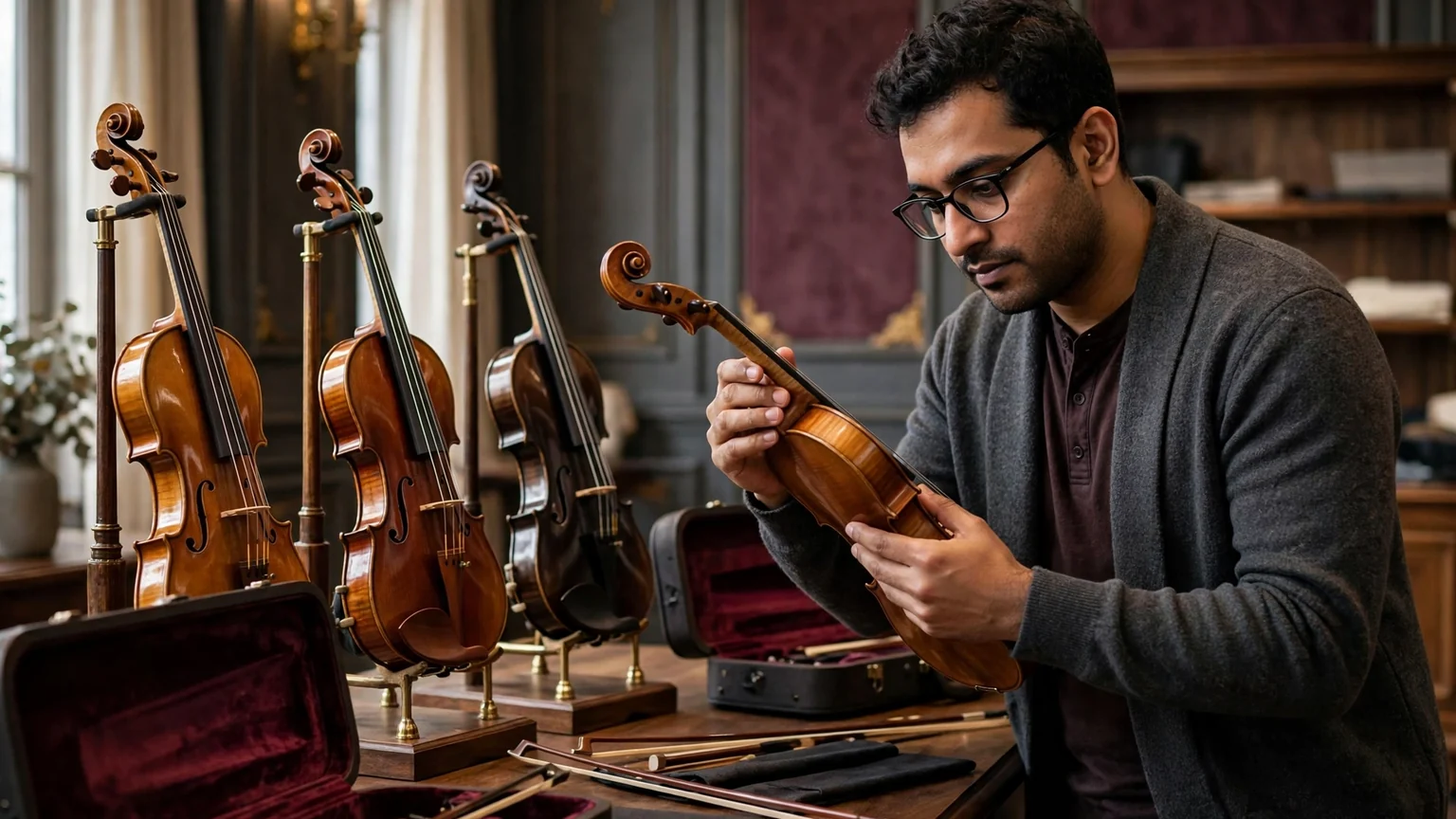 Choosing a suitable violin for beginner learning and practice