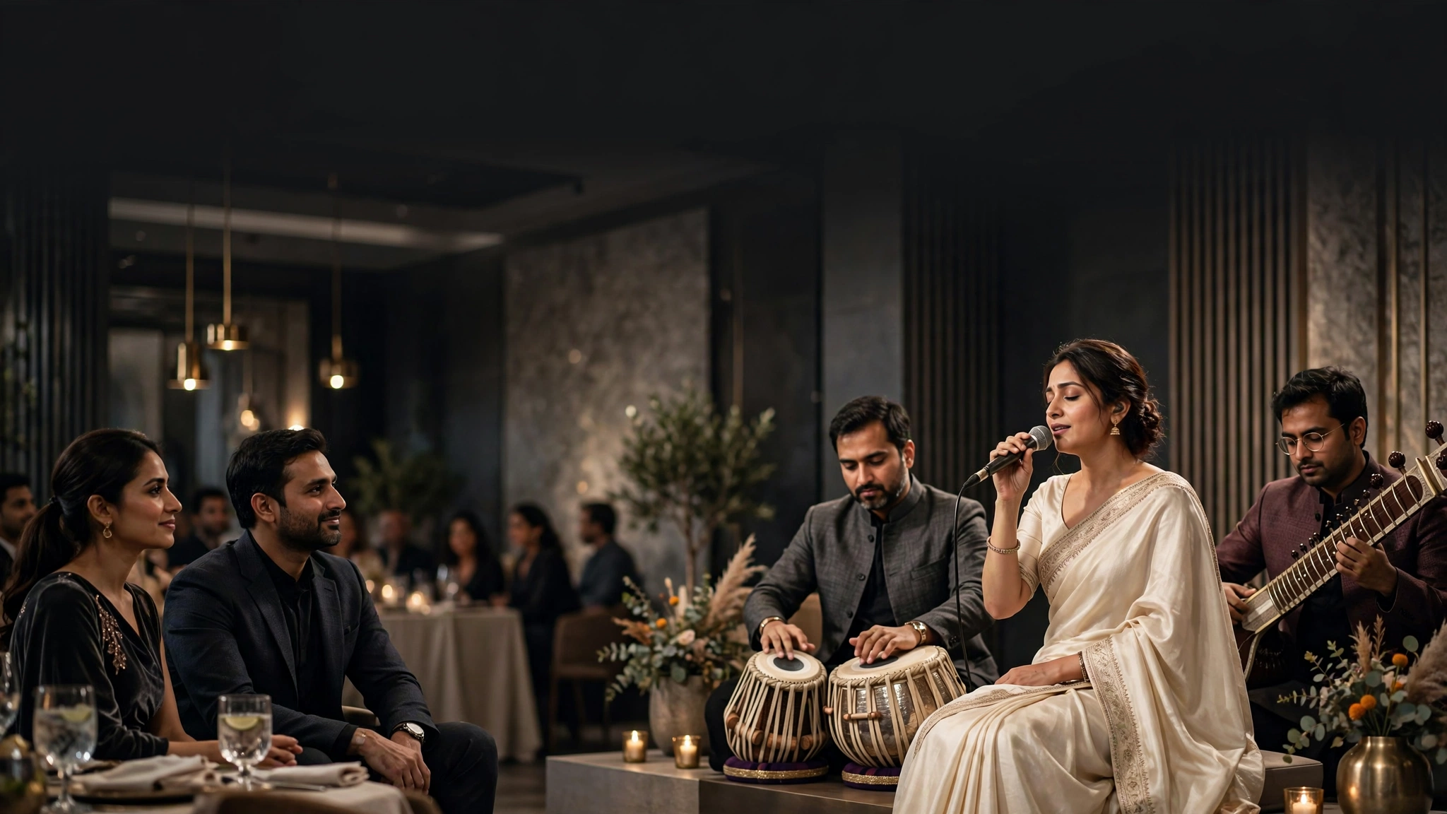 Live music event experience for wedding celebrations in Mumbai