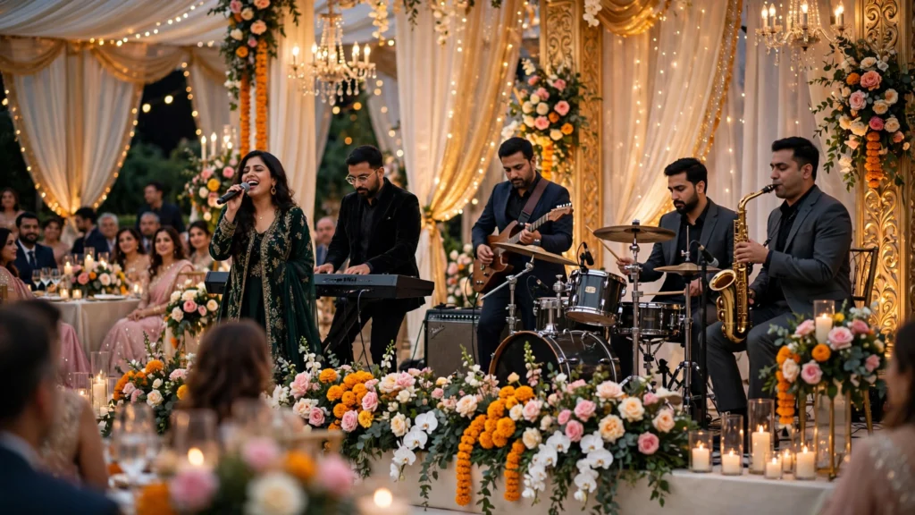 Wedding live music band entertainment