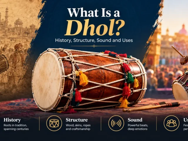 What Is a Dhol? History, Structure, Sound and Uses