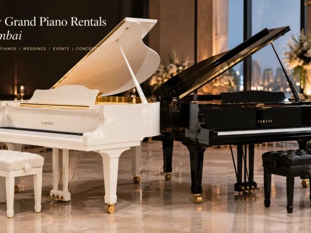 The White/Black Grand Collection – Luxury Grand Piano Rentals in Mumbai